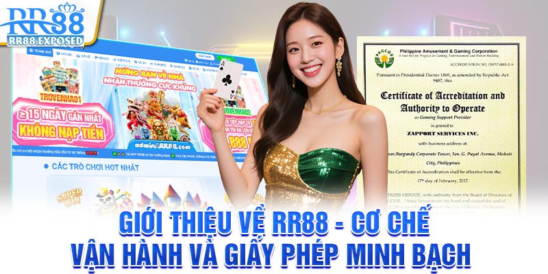 Giới thiệu về RR88 - Cơ chế vận hành và giấy phép minh bạch Giới thiệu về RR88 - Cơ chế vận hành và giấy phép minh bạch